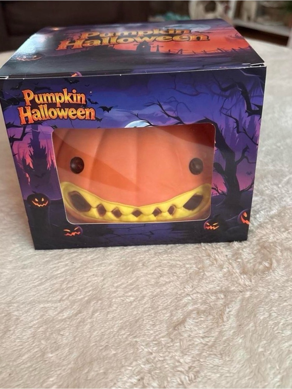 Jumbo pumpkin squishy